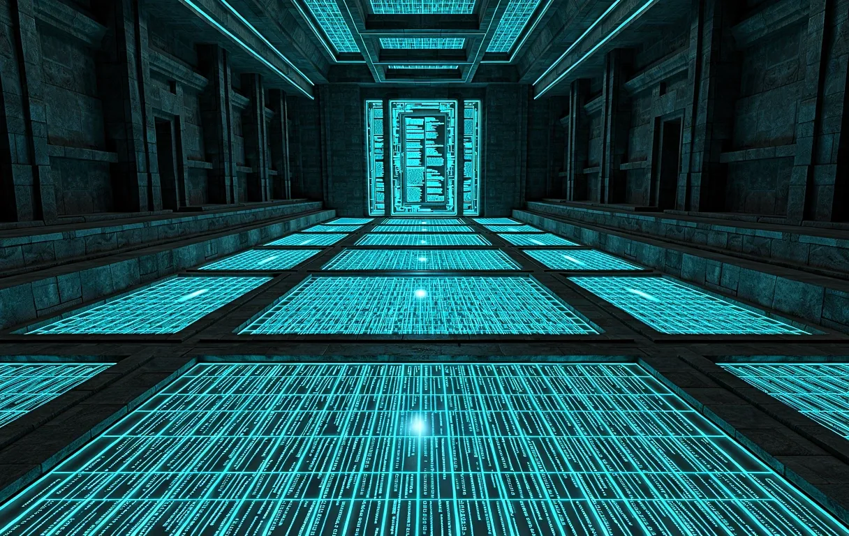 Zorvexa Matrix Background